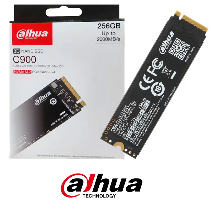 Dahua 256GB NVMe M.2 PCIe Gen3 x4 SSD