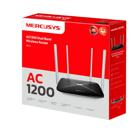 MERCUSYS AC1200 Dual Band WiFi Router AC12 - Image 4