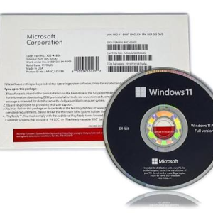 osoft Windows 11 Pro 64-Bit DVD