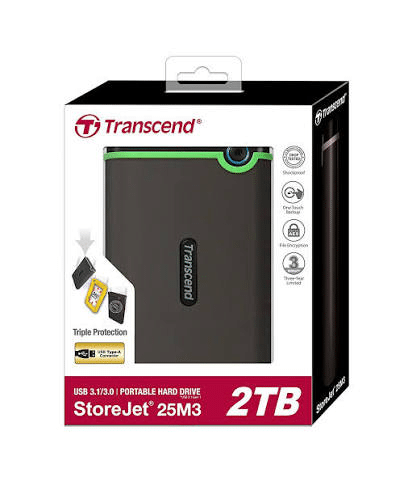 Transcend 2TB External Hard Drive